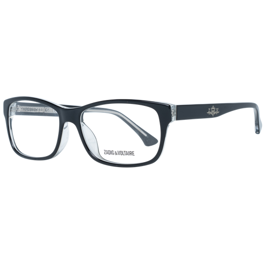 Zadig & Voltaire Brille VZV016 0Z32 54 Unisex Schwarz - Watchshop24.eu