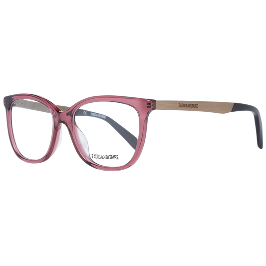 Zadig & Voltaire Brille VZV085 096D 52 Damen Rot