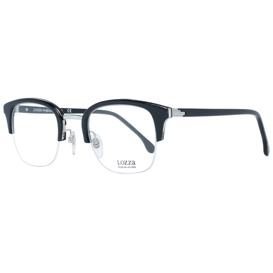 Lozza Brille VL4145 0BLK 48 Unisex Schwarz