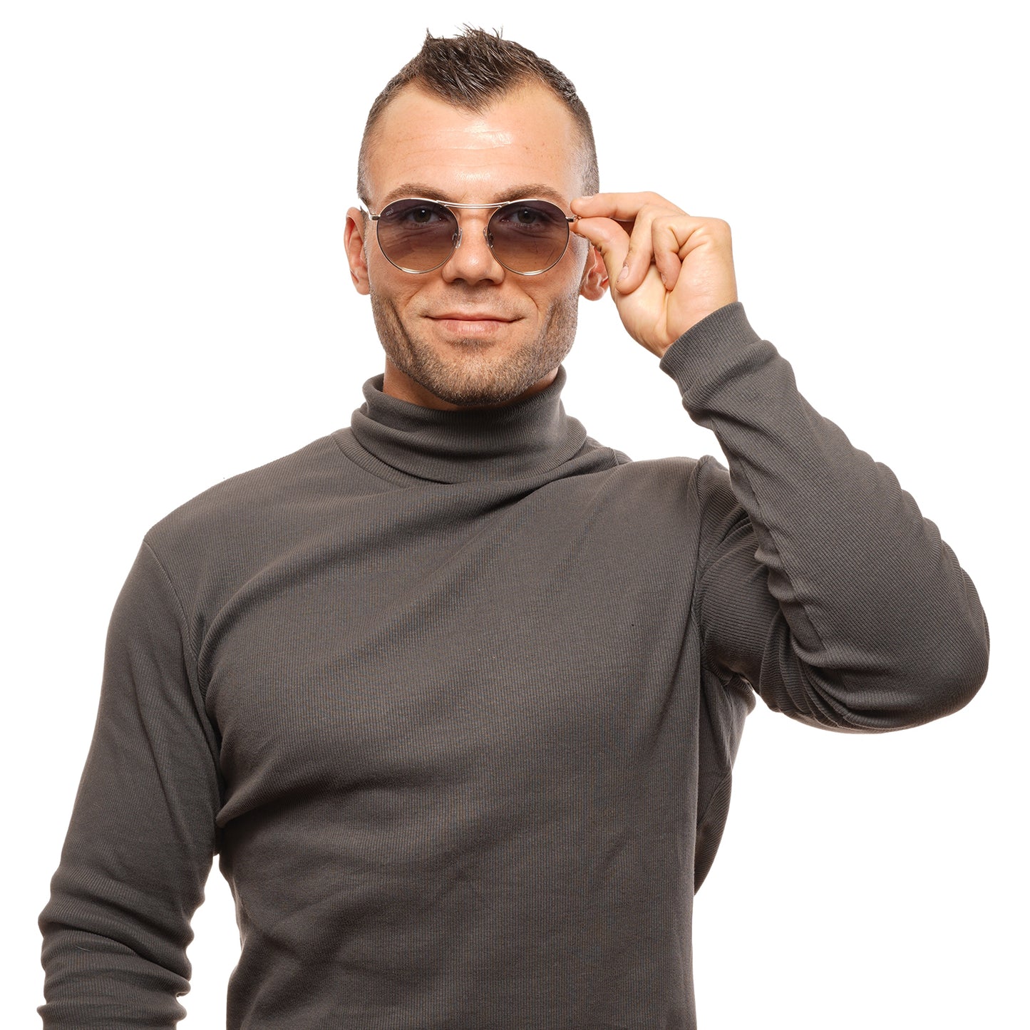 Web Sonnenbrille WE0242 16X 53 Unisex Silber