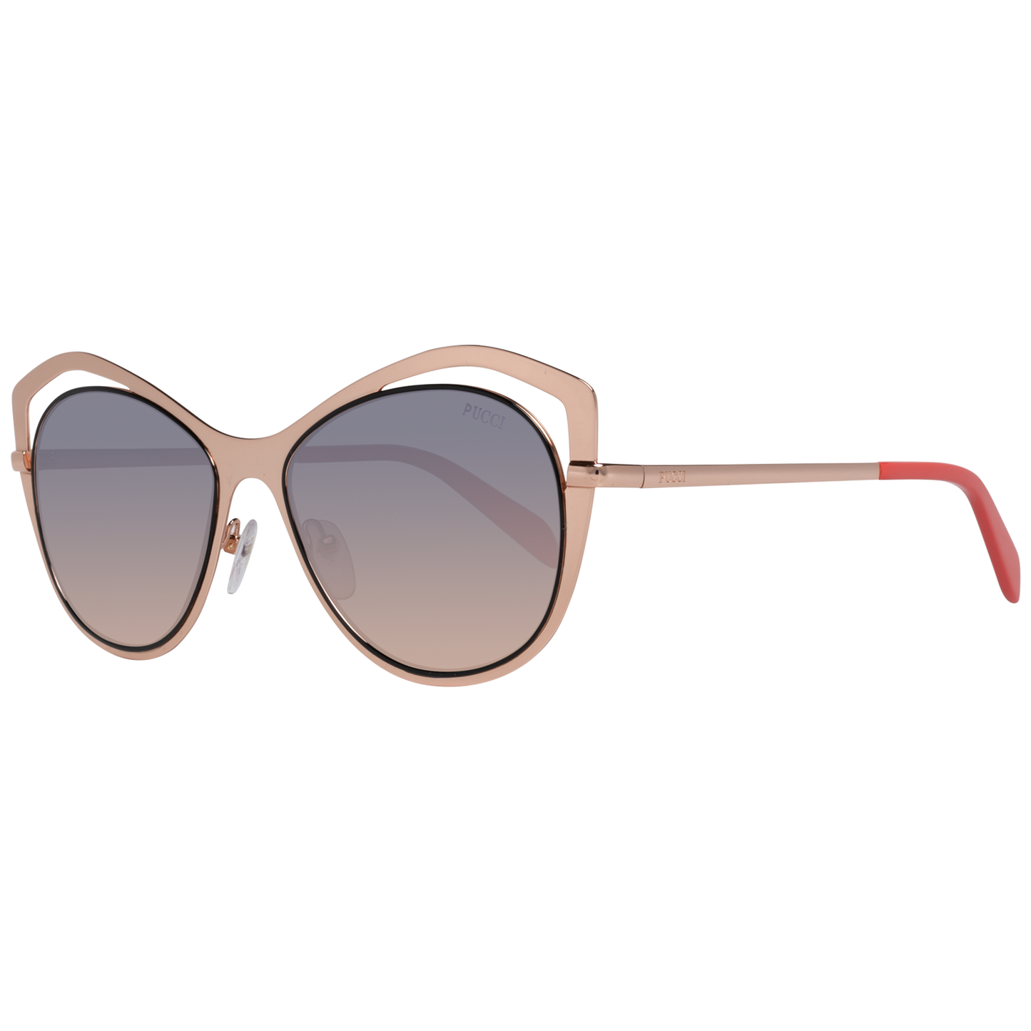 Emilio Pucci Sonnenbrille EP0130 28B 56 Damen RosÃ© Gold