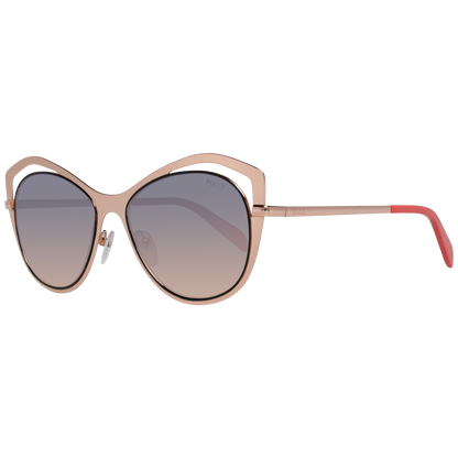 Emilio Pucci Sonnenbrille EP0130 28B 56 Damen RosÃ© Gold