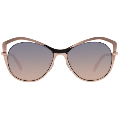 Emilio Pucci Sonnenbrille EP0130 28B 56 Damen RosÃ© Gold