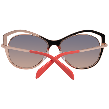 Emilio Pucci Sonnenbrille EP0130 28B 56 Damen RosÃ© Gold