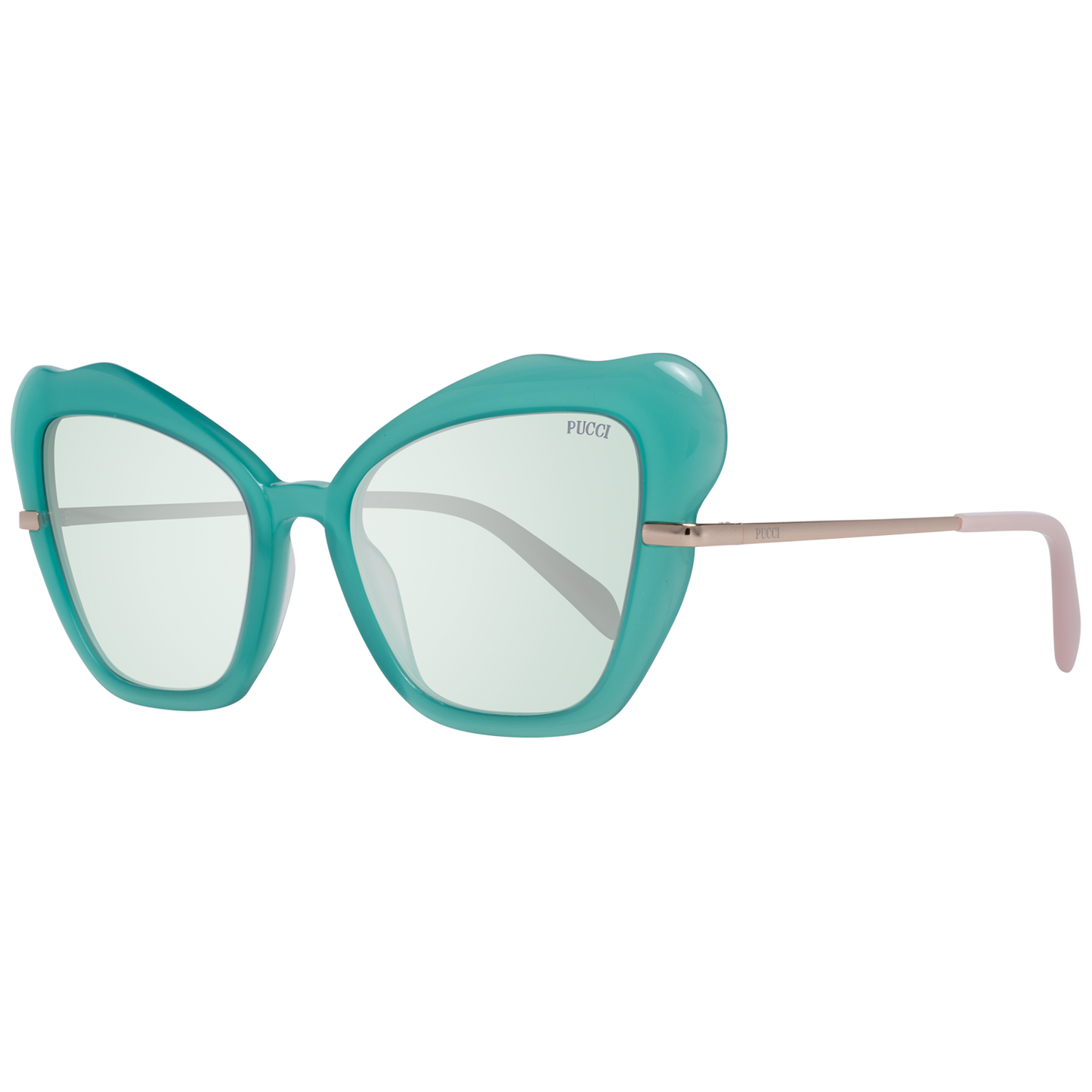 Emilio Pucci Sonnenbrille EP0135 87B 55 Damen TÃ¼rkis