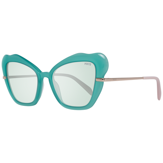 Emilio Pucci Sonnenbrille EP0135 87B 55 Damen TÃ¼rkis