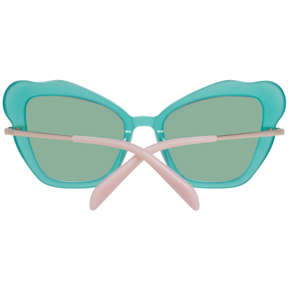 Emilio Pucci Sonnenbrille EP0135 87B 55 Damen TÃ¼rkis