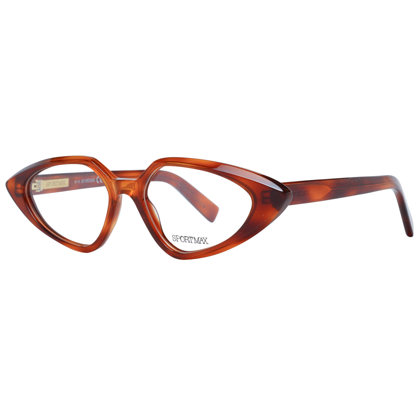 Sportmax Brille SM5001 052 52 Damen Braun - Watchshop24.eu
