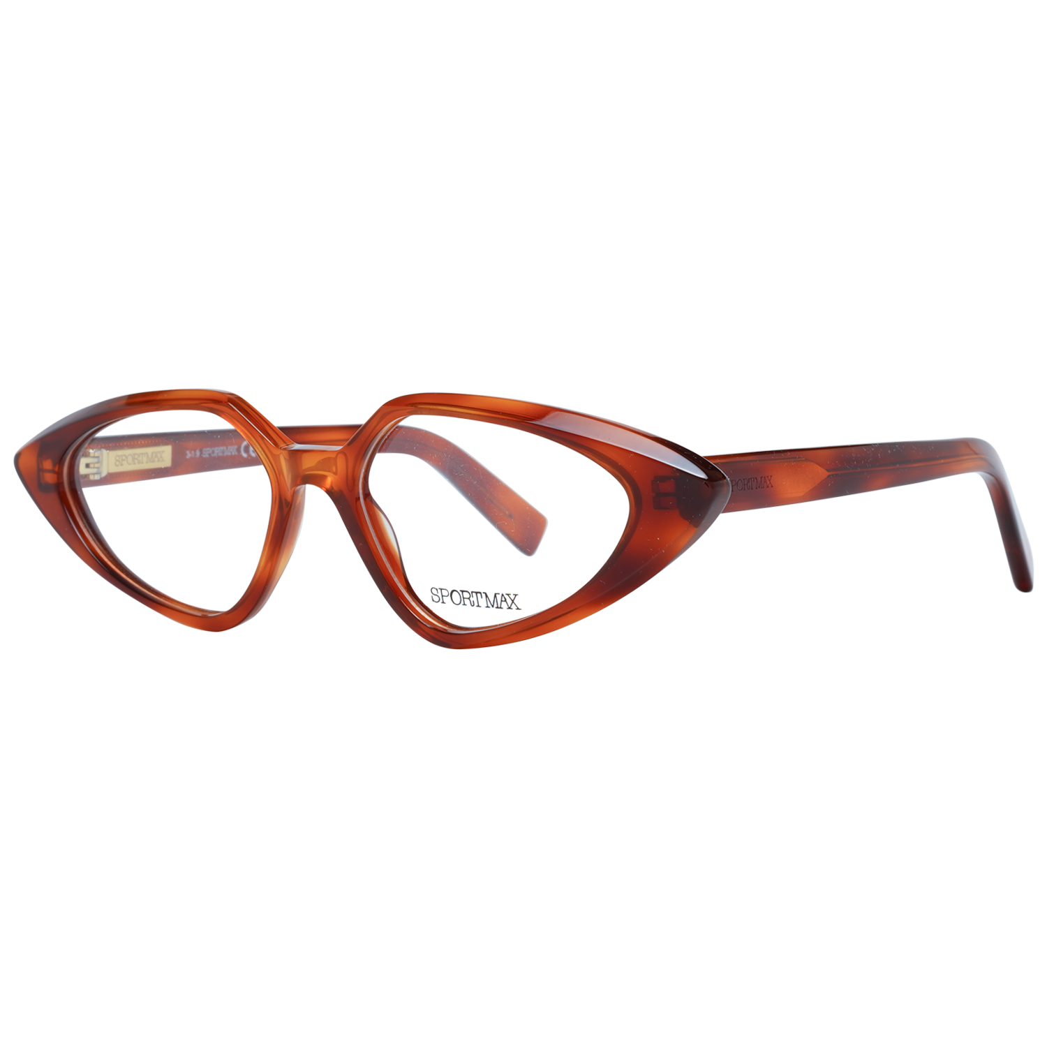 Sportmax Brille SM5001 052 52 Damen Braun - Watchshop24.eu