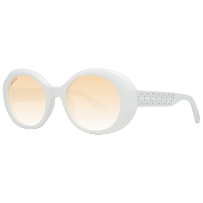 Swarovski Sonnenbrille SK0371 21F 52 Damen WeiÃŸ