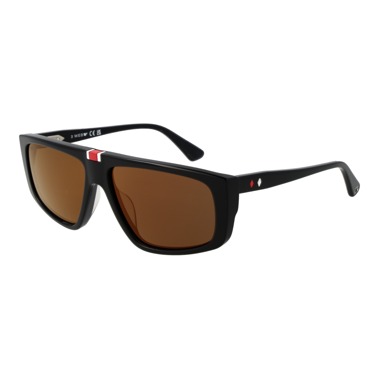 Web Sunglasses WE0358 01A 58