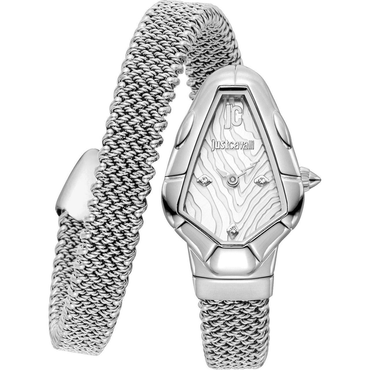 Just Cavalli JC1L426M0015 Damenuhr Signature Snake