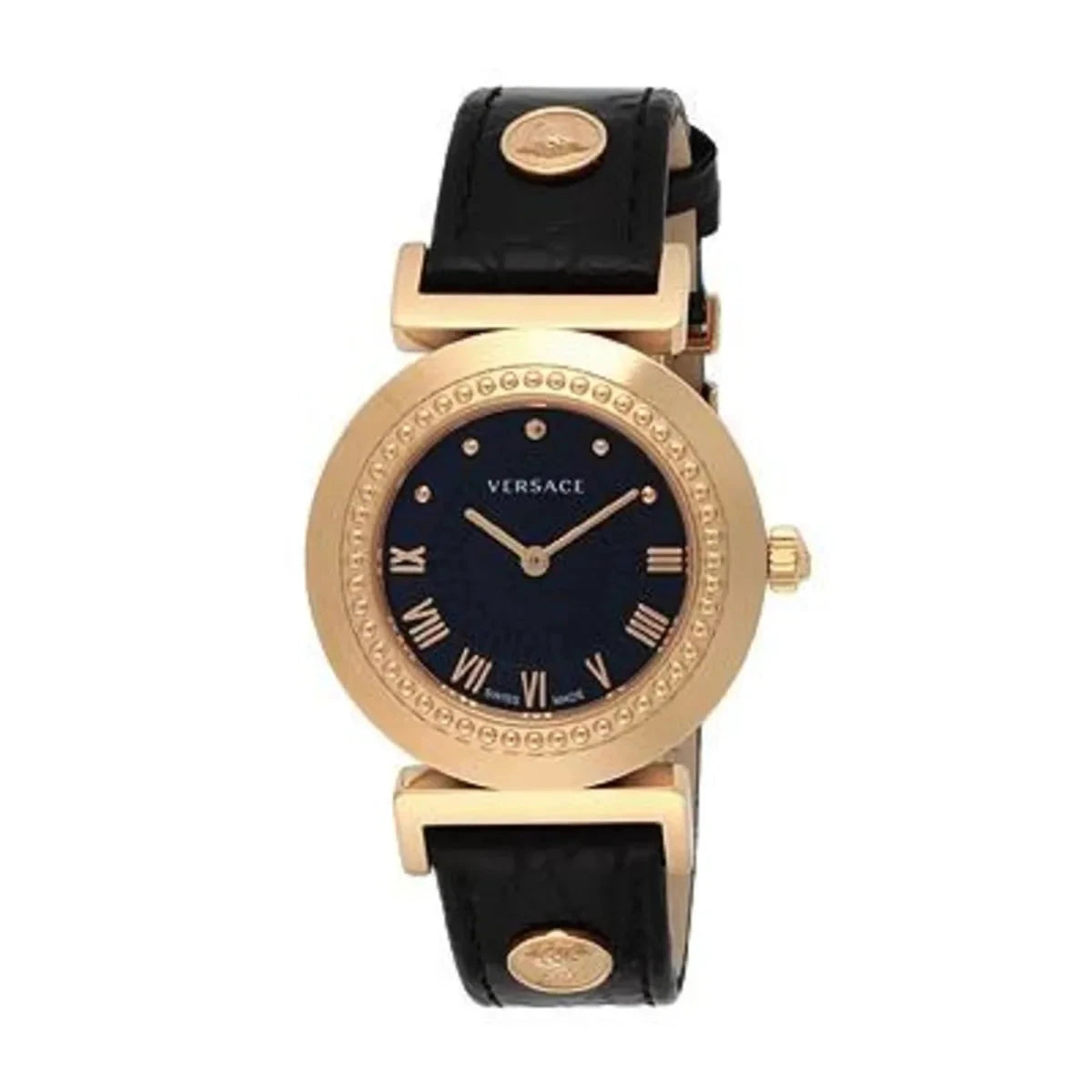 Versace Vanity Leder Armbanduhr: Eleganz und Stil für jede Gelegenheit - Watchshop24.eu