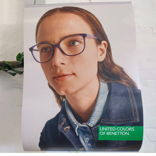 Benetton Zubehör Optical Double Sided Banner SS21 Unisex - Watchshop24.eu