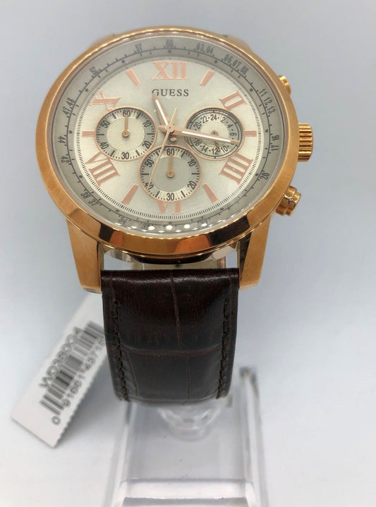 Guess W0380G4 Herren Chronograph Leder - Watchshop24.eu