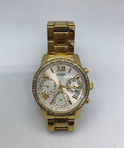 Guess Damen Analog Quarz Uhr mit Edelstahl Armband W0623L3 - Watchshop24.eu