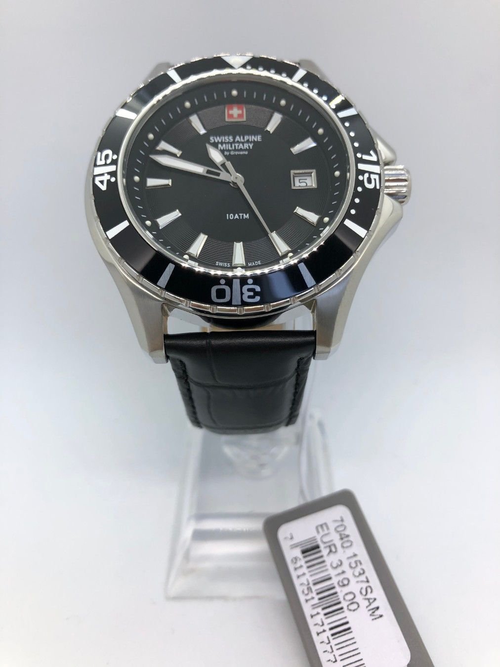 Swiss Alpine Military 7040.1537SAM Leder - Watchshop24.eu