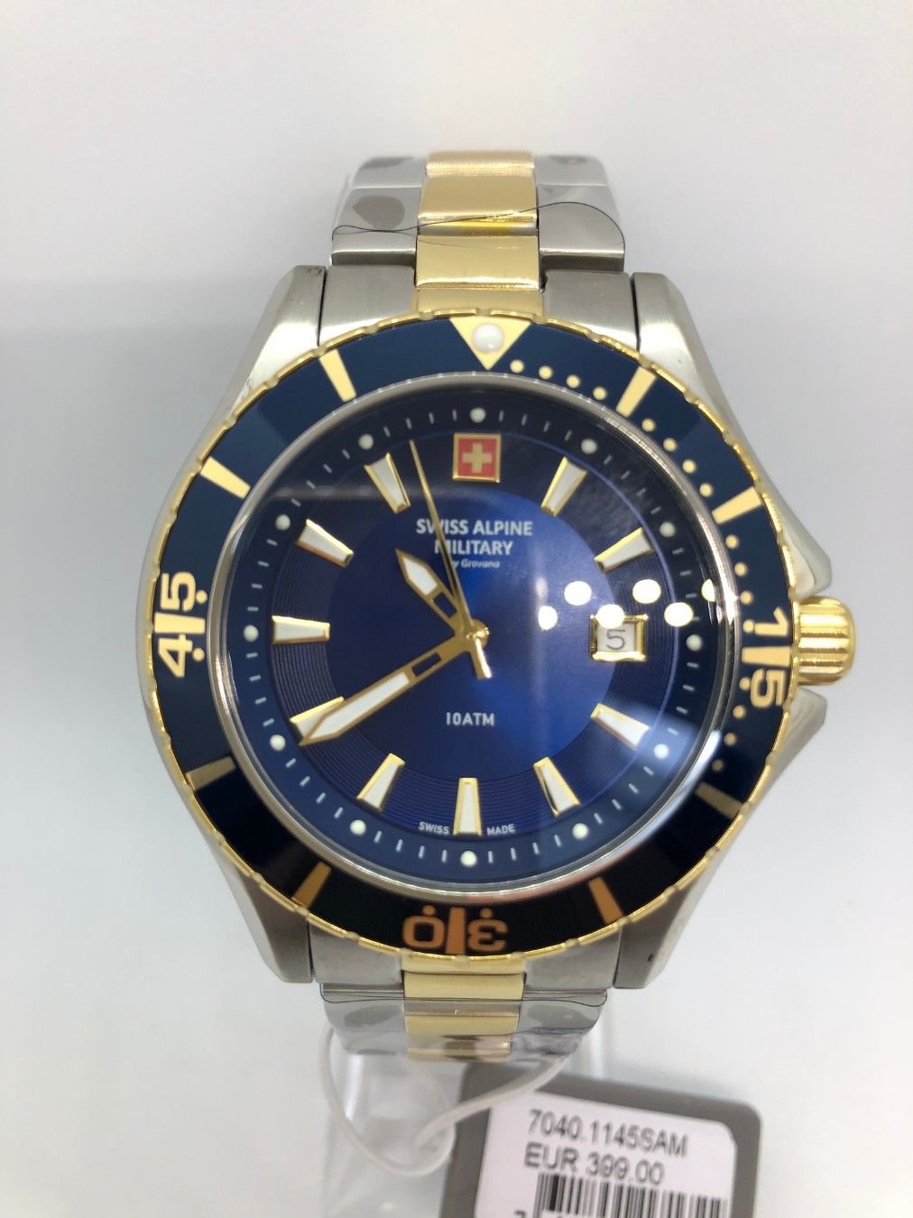 Swiss Alpine Military 7040.1145SAM Edelstahl - Watchshop24.eu