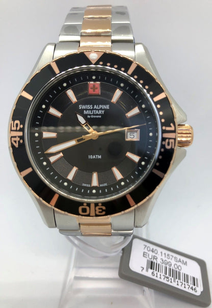 Swiss Alpine Military 7040.1157SAM Edelstahl - Watchshop24.eu