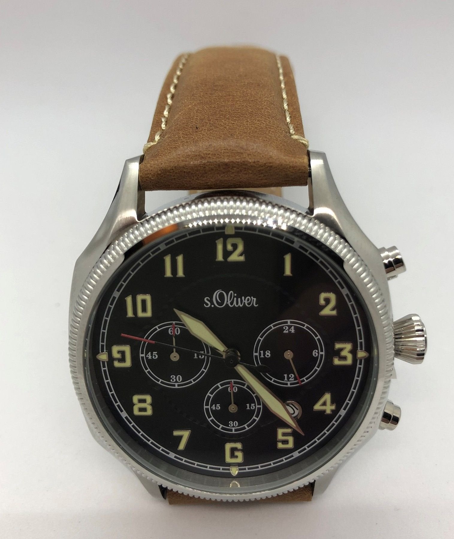 S.Oliver Chrono Armbanduhr SO-3180-LC - Watchshop24.eu
