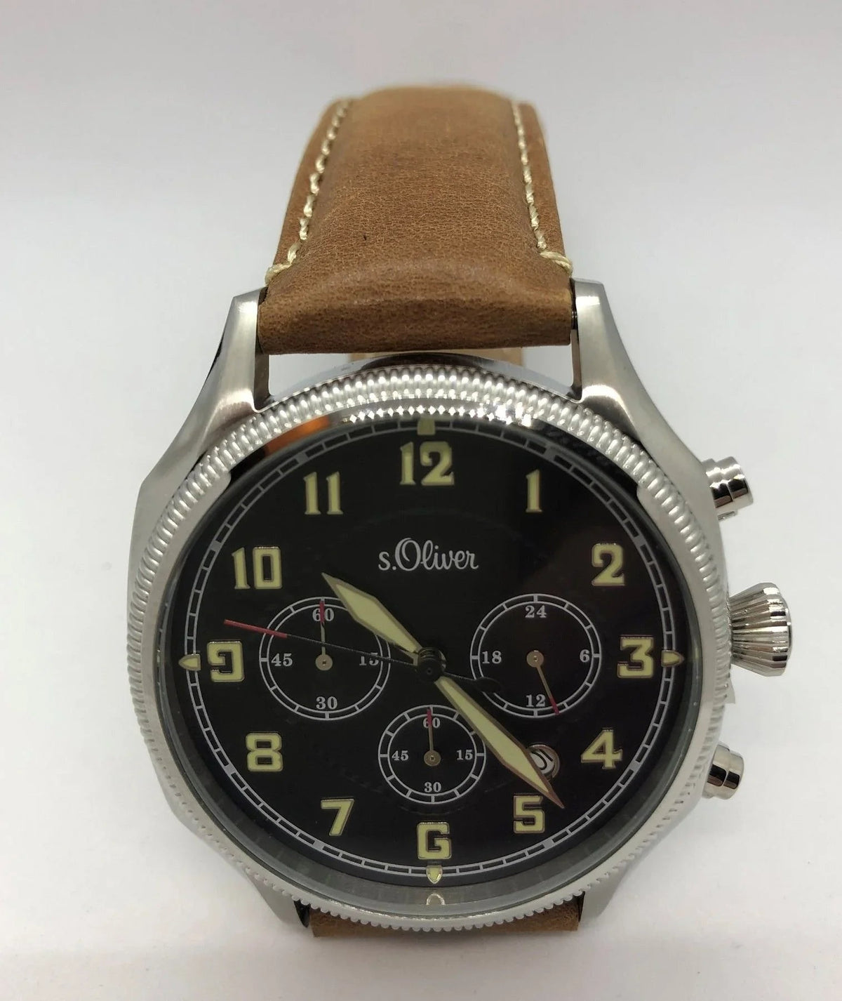 S.Oliver Chrono Armbanduhr SO-3180-LC – Eleganz trifft Funktionalität - Watchshop24.eu