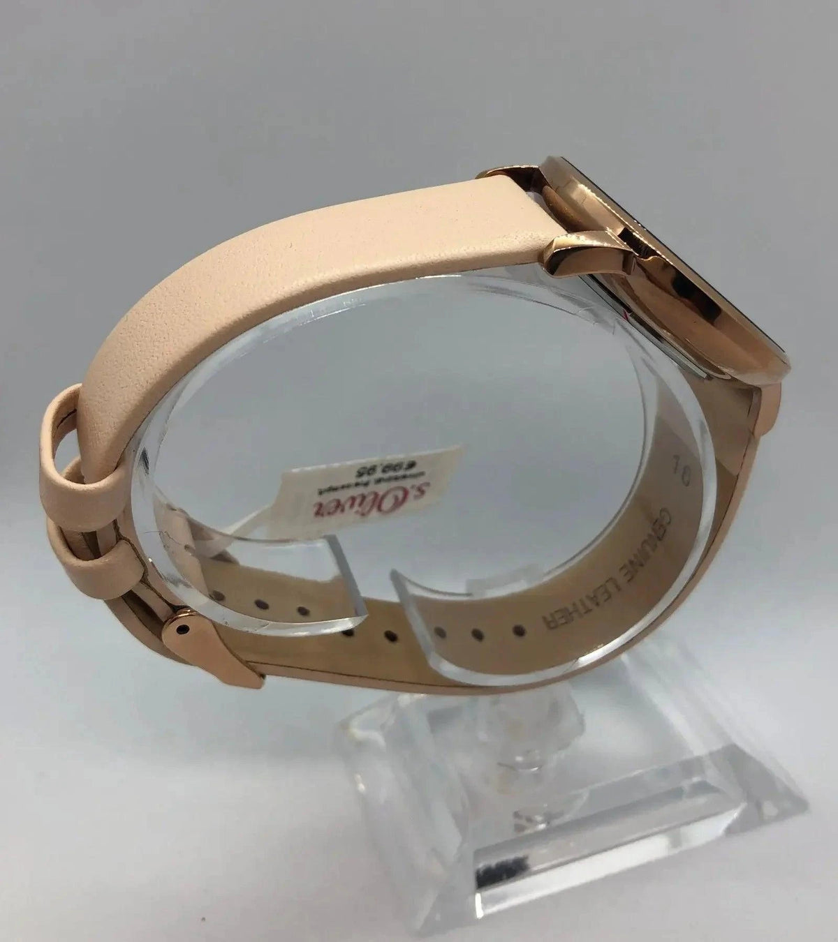 S.Oliver Uhr Leder SO-3527-LQ – Stilvoller Begleiter für jeden Anlass - Watchshop24.eu
