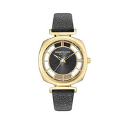 Kenneth Cole New York Damen Uhr Armbanduhr Leder KC15108004 - Watchshop24.eu
