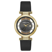 Kenneth Cole New York Damen-Armbanduhr Analog Quarz Leder KC15005008 - Watchshop24.eu