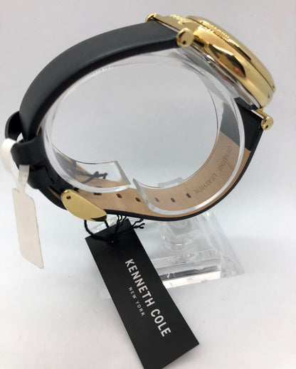 Kenneth Cole New York Damen-Armbanduhr Analog Quarz Leder KC15005008 - Watchshop24.eu