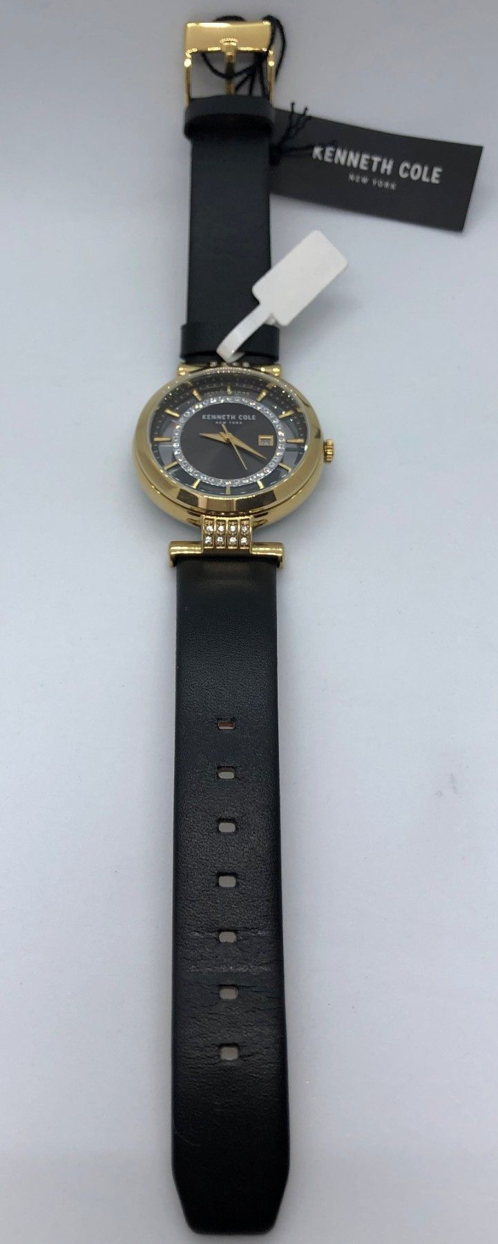 Kenneth Cole New York Damen-Armbanduhr Analog Quarz Leder KC15005008 - Watchshop24.eu