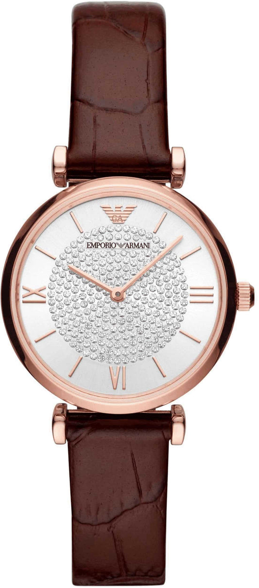 Emporio Armani AR11269 Damenuhr Bordeaux - Watchshop24.eu