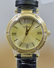 Guess W0838L1 Quarz Uhr mit Leder Armband - Watchshop24.eu