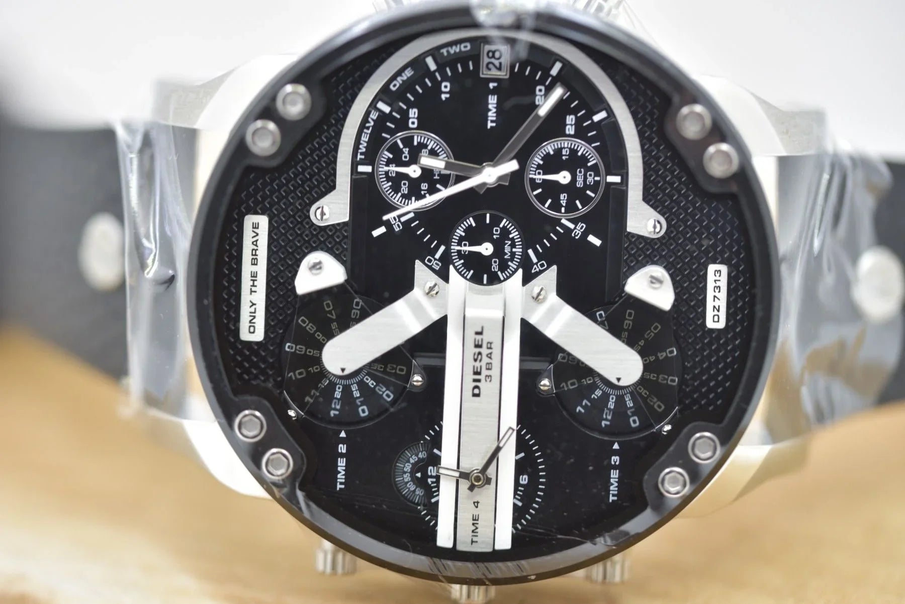 Diesel Mr.Daddy DZ7313 Herren Schwarz - Watchshop24.eu