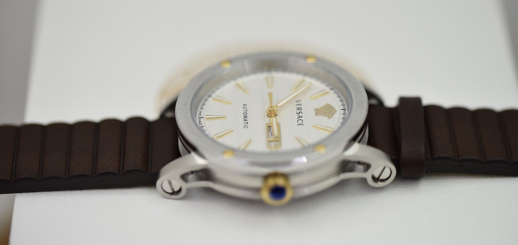 Versace VEDX00119 Automatikuhr THEROS Braun - Watchshop24.eu
