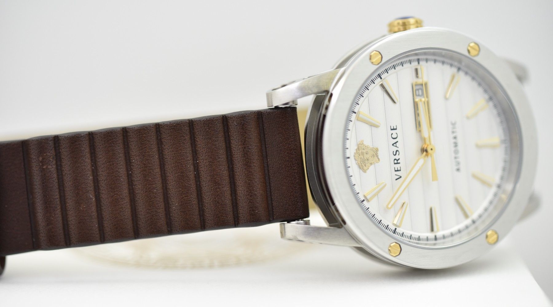 Versace VEDX00119 Automatikuhr THEROS Braun - Watchshop24.eu