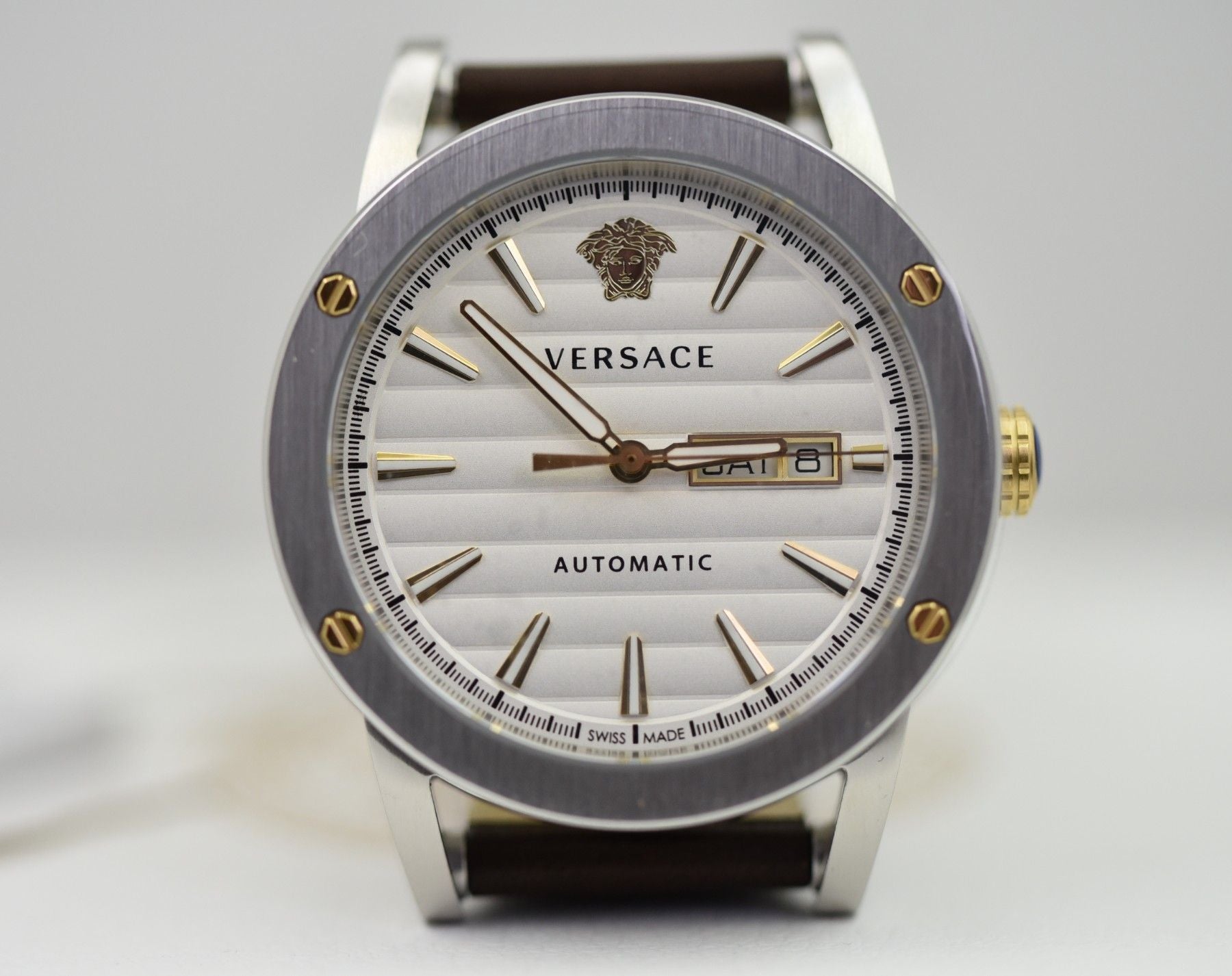 Versace VEDX00119 Automatikuhr THEROS Braun - Watchshop24.eu