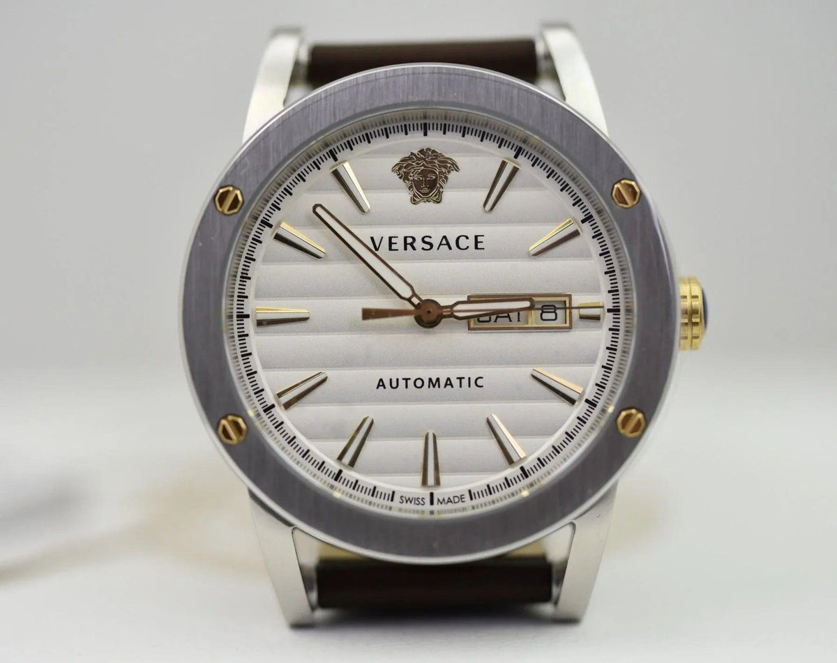 Versace Automatikuhr THEROS Braun VEDX00119 – Eleganz trifft Funktionalität - Watchshop24.eu