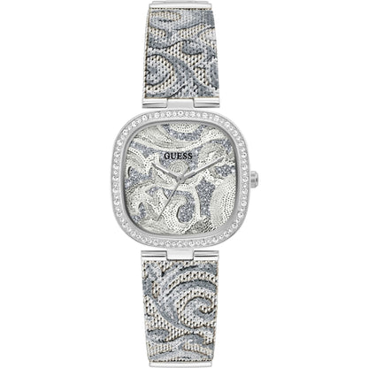 Guess GW0304L1 Quarzuhr Tapestry Silber - Watchshop24.eu