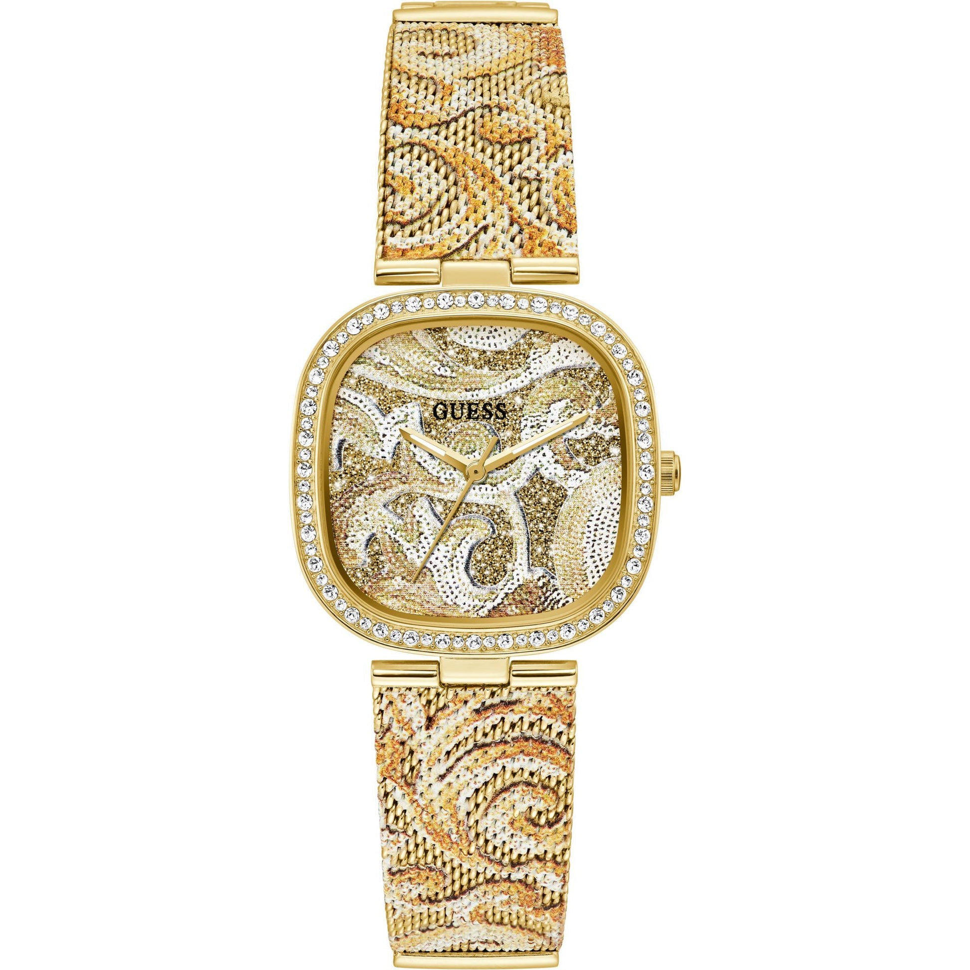 Guess GW0304L2 Quarzuhr Tapestry Goldfarbe - Watchshop24.eu