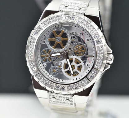 Guess GW0302L1 Quarzuhr Reveal Silber - Watchshop24.eu