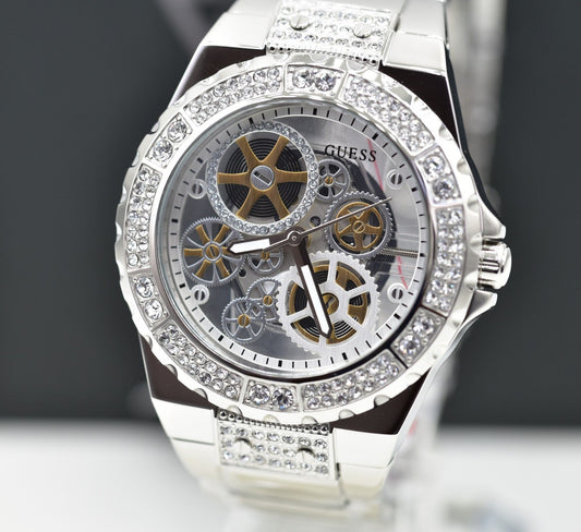 Guess GW0302L1 Quarzuhr Reveal Silber - Watchshop24.eu