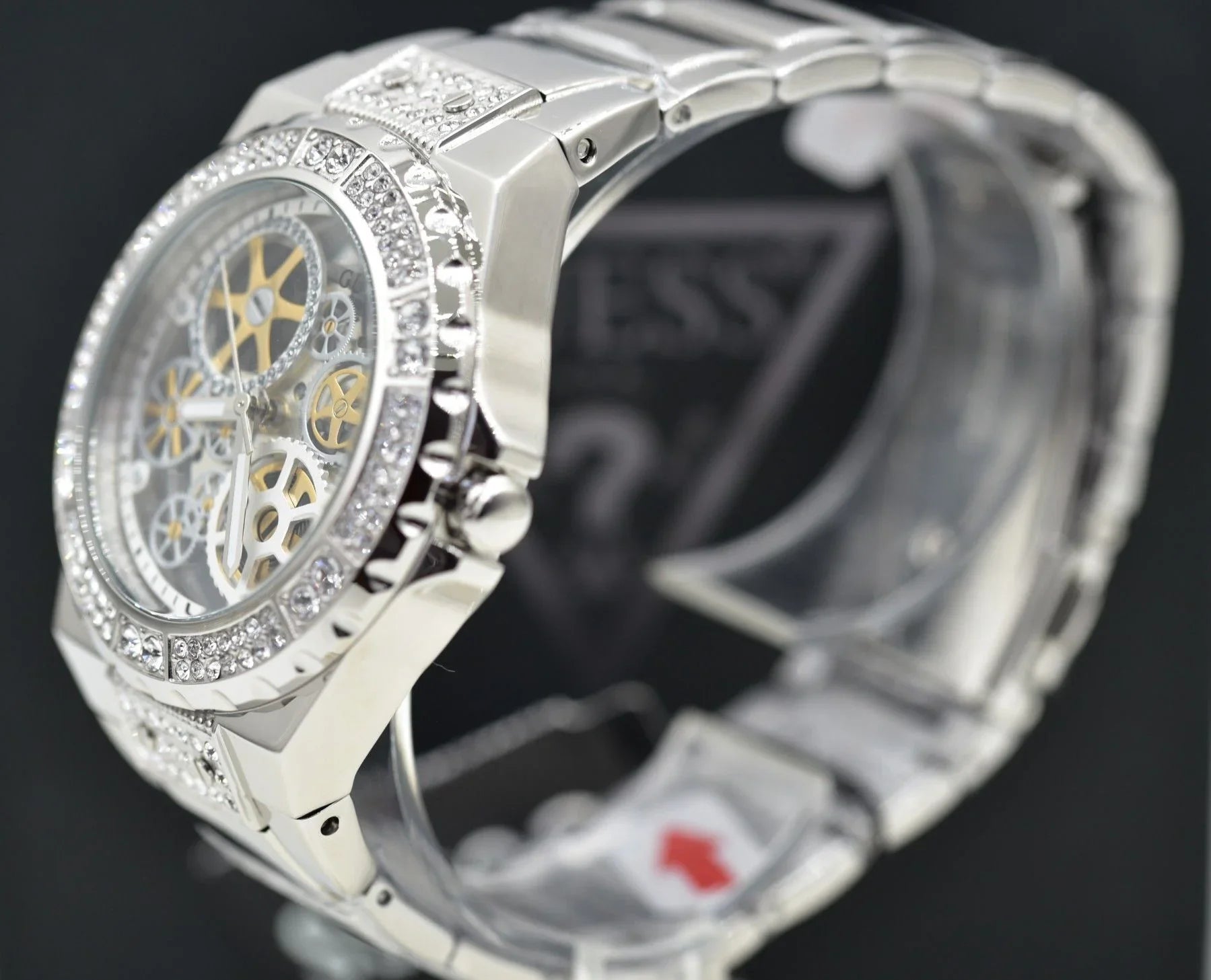 Guess GW0302L1 Quarzuhr Reveal Silber - Watchshop24.eu