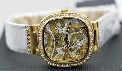 Guess GW0304L2 Quarzuhr Tapestry Goldfarbe - Watchshop24.eu