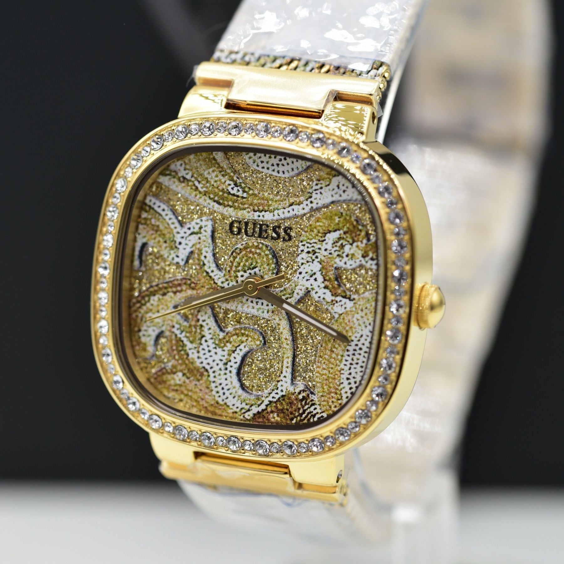 Guess GW0304L2 Quarzuhr Tapestry Goldfarbe - Watchshop24.eu