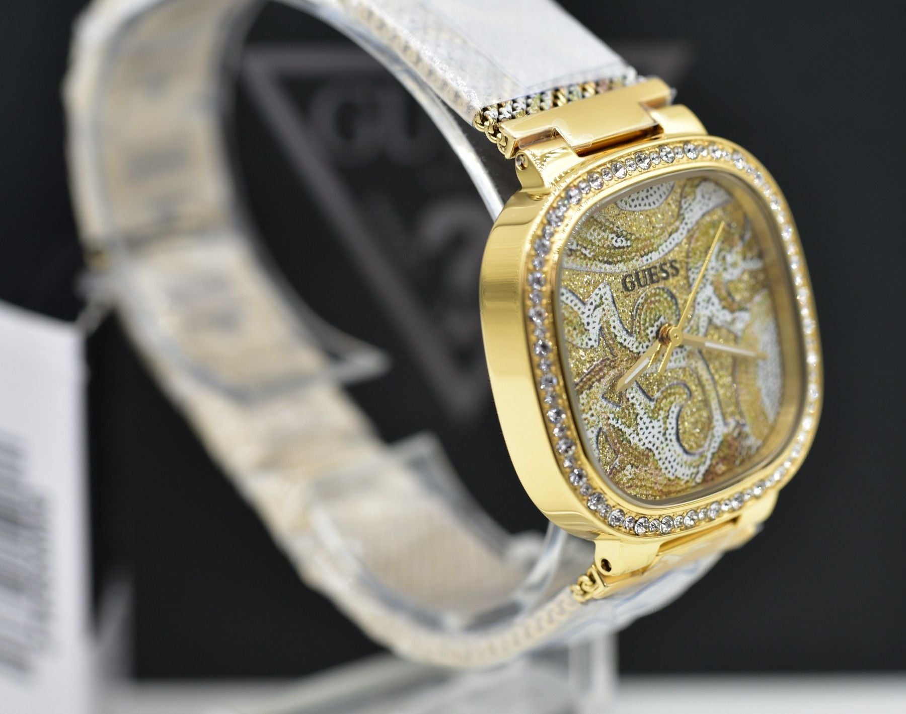 Guess GW0304L2 Quarzuhr Tapestry Goldfarbe - Watchshop24.eu