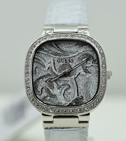 Guess GW0304L1 Quarzuhr Tapestry Silber - Watchshop24.eu