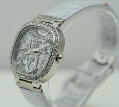 Guess GW0304L1 Quarzuhr Tapestry Silber - Watchshop24.eu