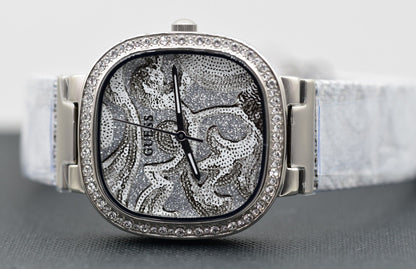 Guess GW0304L1 Quarzuhr Tapestry Silber - Watchshop24.eu