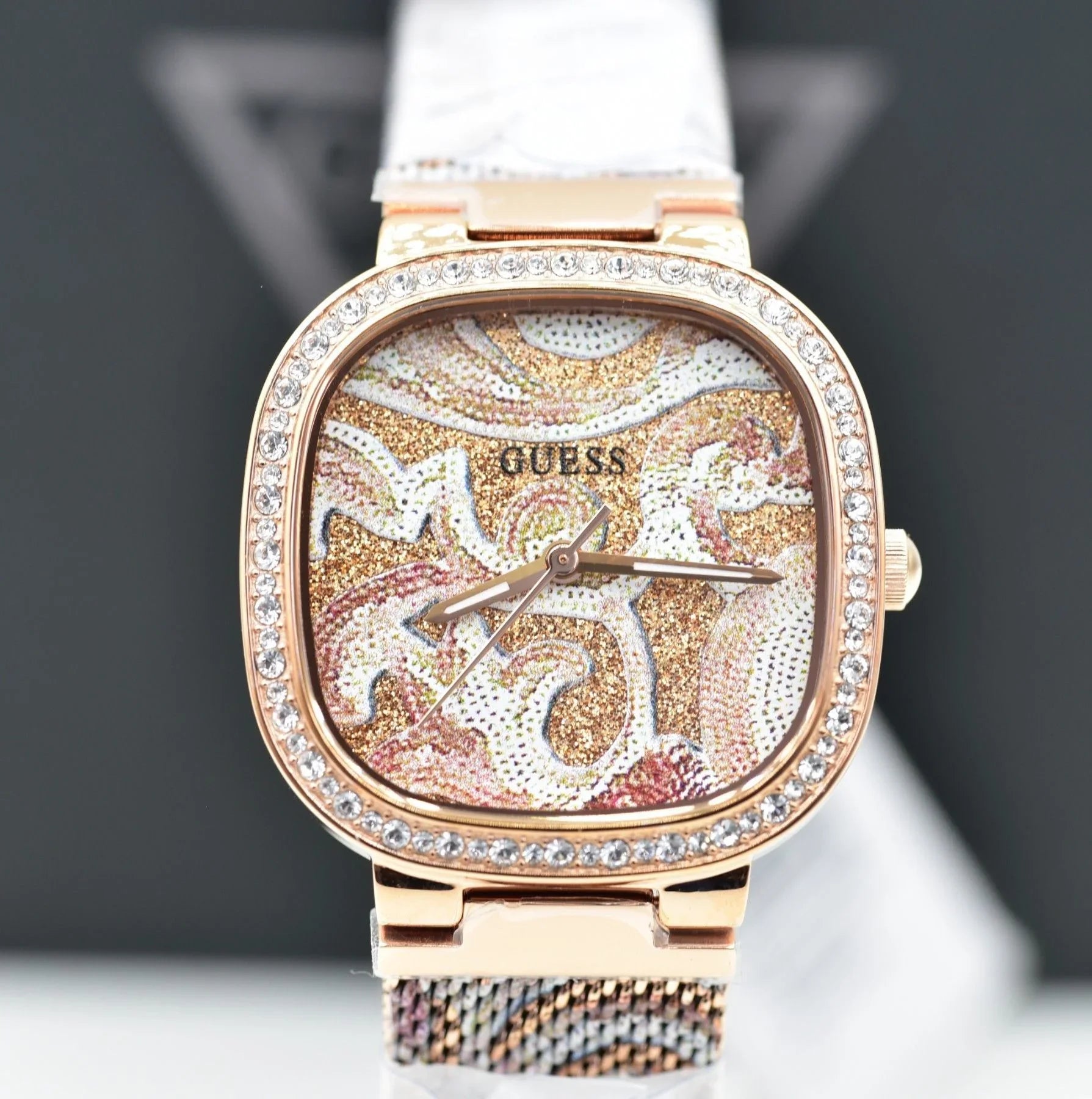 Guess GW0304L3 Quarzuhr Tapestry Rosa - Watchshop24.eu