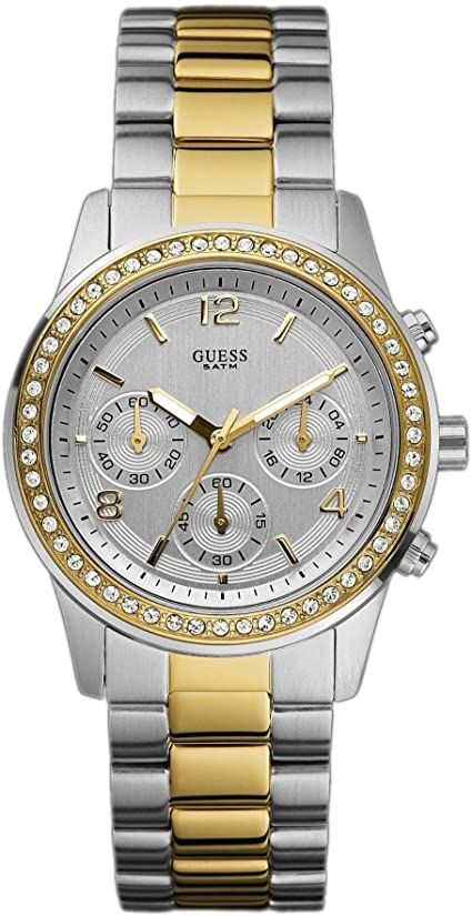 Guess W0122L2 Damen-Armbanduhr Bicolor - Watchshop24.eu